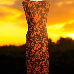 Vintage Mauna Kea Ski Hawaiian Dress